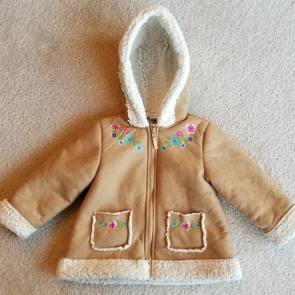 LITTLE ME Tan Spring Coat